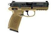 FNH USA FNX™-45 Pistol - 45ACP USG DA/SA FDE/Blk 3-10rd