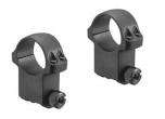 Ruger 90280 Clamshell Pack Rings Accepts up to 62mm Extra High 1" Diameter Blue