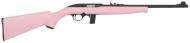 Mossberg 702 Semi-Automatic 22 Long Rifle 18" Pink Synthetic Blue 37039 