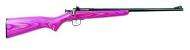 Crickett 225 Bolt 22 Long Rifle 16.12" Pink Laminate Blue