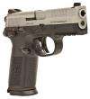 FNH USA FNX™-9 9mm 4" 17+1 Black Checkered Polymer Grip Black/SS 66826 