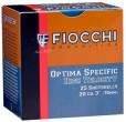 Fiocchi 203HV6 High Velocity Shotshells 20 ga 3" 1.3 oz 6 Shot 25Box/10Case